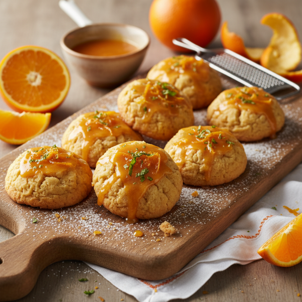 Zesty Orange Delight Cookies recipe