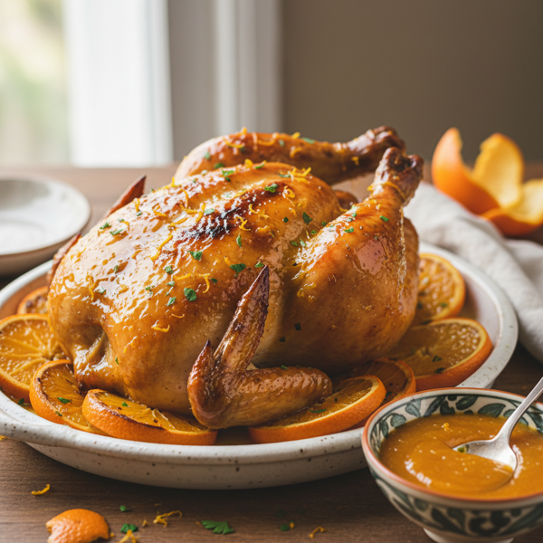 Zesty Orange Glaze recipe