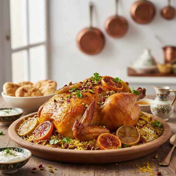 Zesty Persian Citrus Chicken recipe