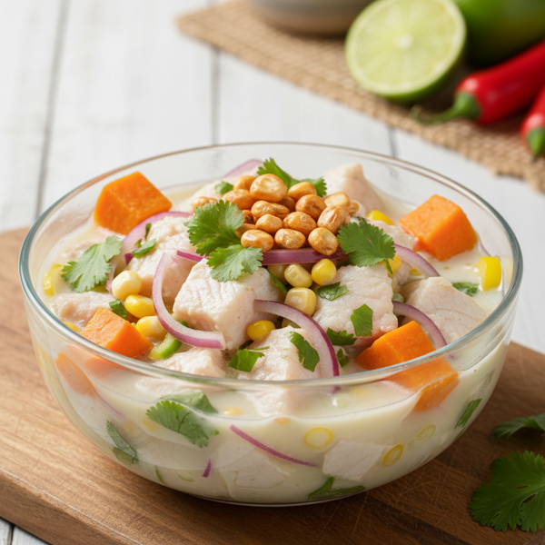 Zesty Peruvian Tilapia Ceviche recipe