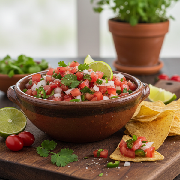 Zesty Pico de Gallo Salsa recipe