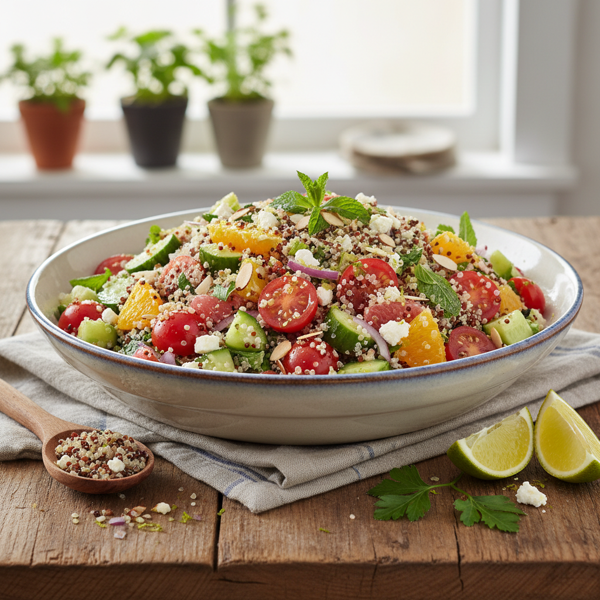 Zesty Quinoa Salad Medley recipe
