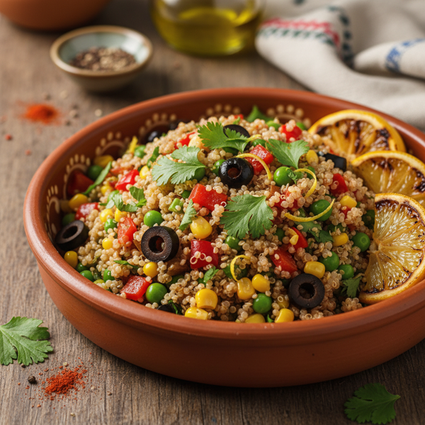 Zesty Quinoa Spanish-Style recipe