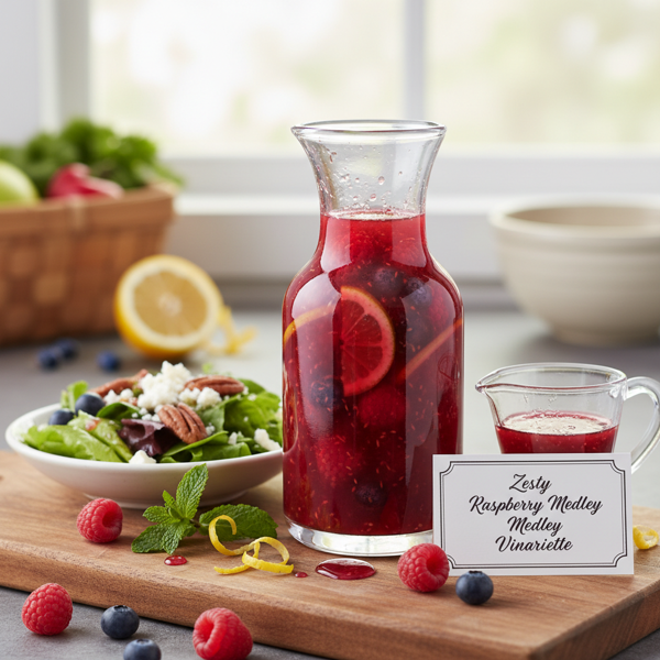 Zesty Raspberry Medley Vinaigrette recipe