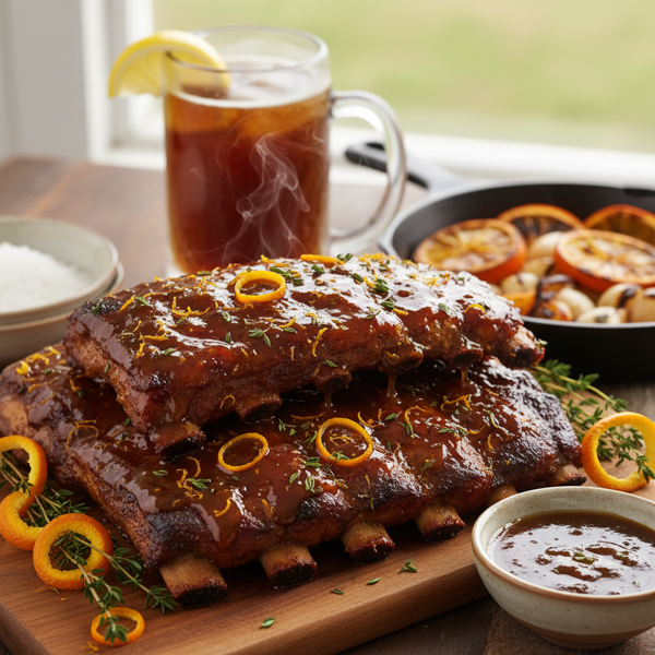 Zesty Root Beer BBQ Glaze recipe