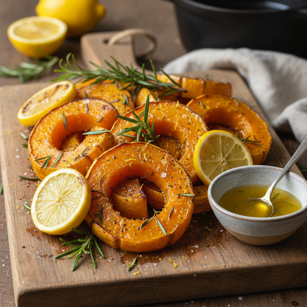Zesty Rosemary Roasted Butternut Squash recipe