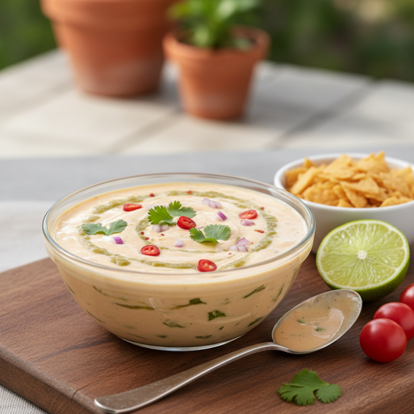 Zesty Salsa Cream Dressing recipe