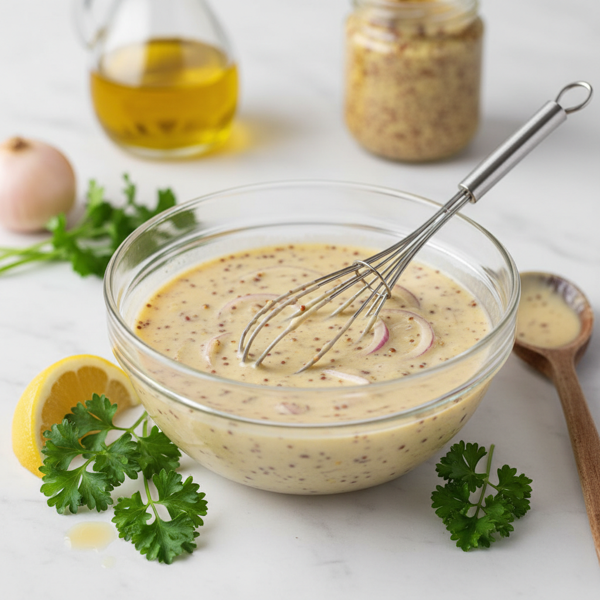 Zesty Shallot Dijon Vinaigrette recipe