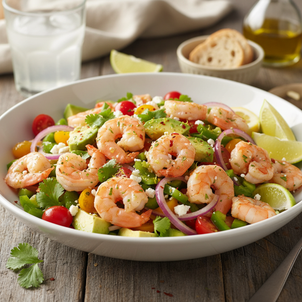 Zesty Shrimp Salad Delight recipe