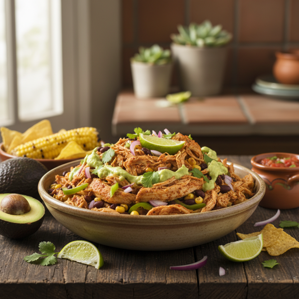 Zesty Slow Cooker Southwest Chicken Delight recipe