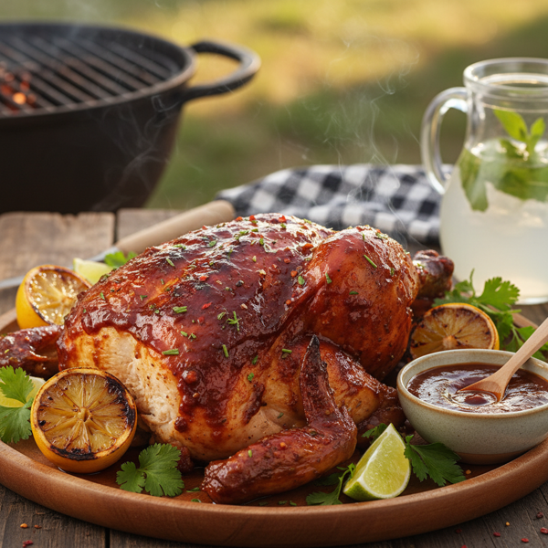 Zesty Southern Barbecue Chicken with Signature Sauce recipe