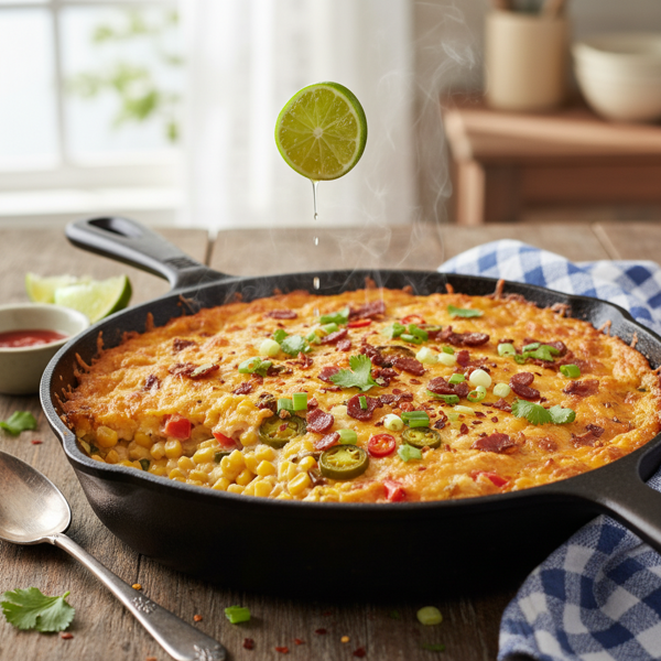 Zesty Southern Corn Casserole recipe