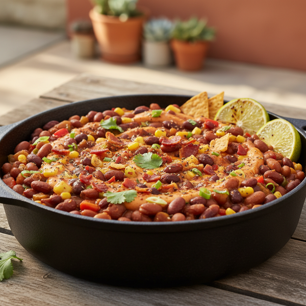 Zesty Southwest Baked Beans recipe