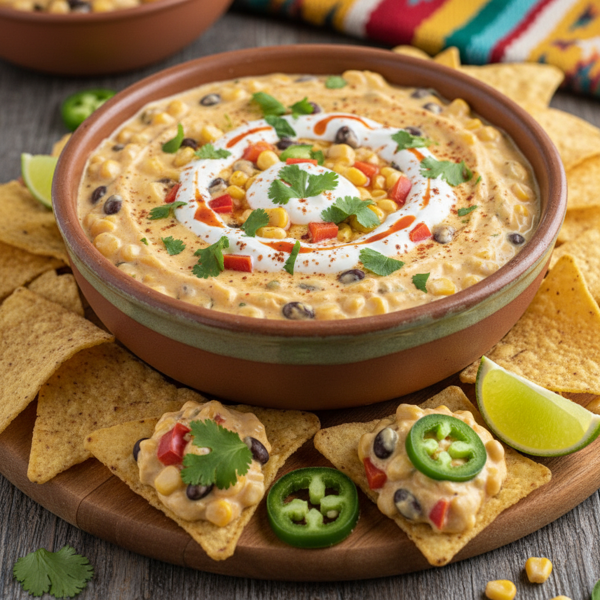 Zesty Southwest Corn Dip recipe