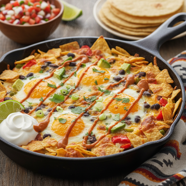 Zesty Southwest Egg and Cheese Bake recipe