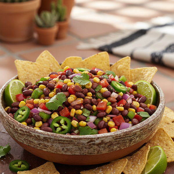 Zesty Southwestern Bean Salsa recipe