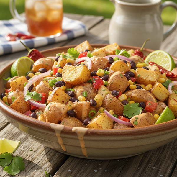 Zesty Southwestern Potato Salad recipe