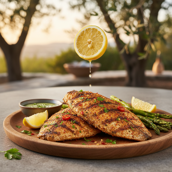 Zesty Spiced Grilled Tilapia recipe