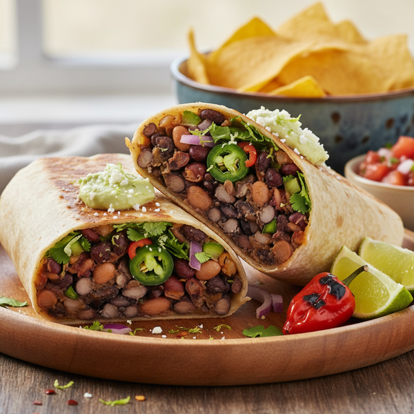 Zesty Spicy Burrito Bean Medley recipe