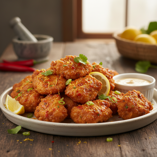 Zesty Spicy Chicken Bites recipe