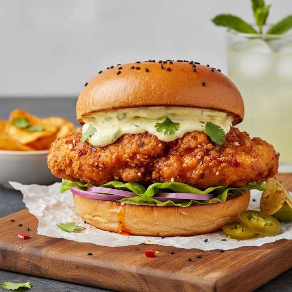 Zesty Spicy Chicken Sandwich recipe