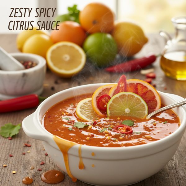 Zesty Spicy Citrus Sauce recipe