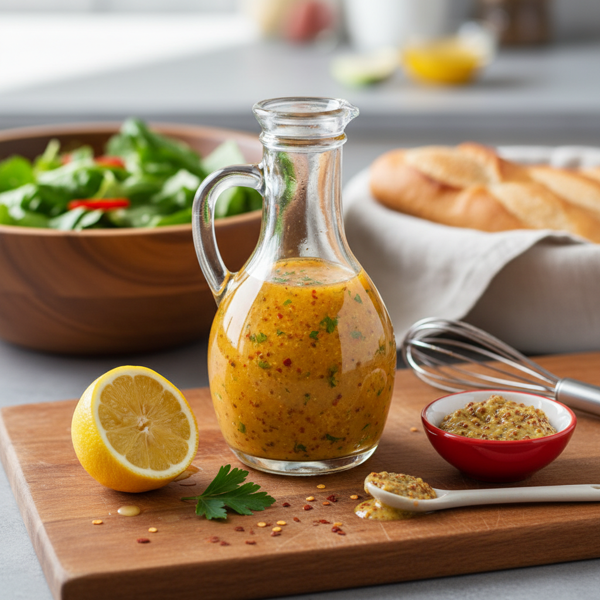 Zesty Spicy Dijon Vinaigrette recipe
