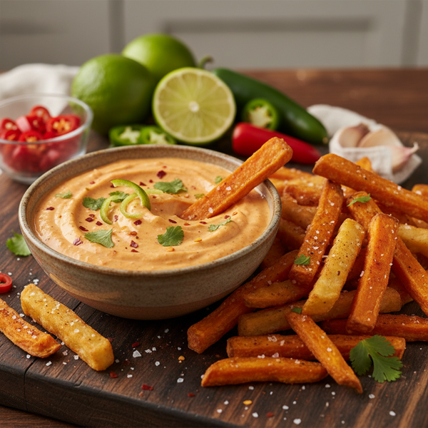 Zesty Spicy French Fry Dip recipe