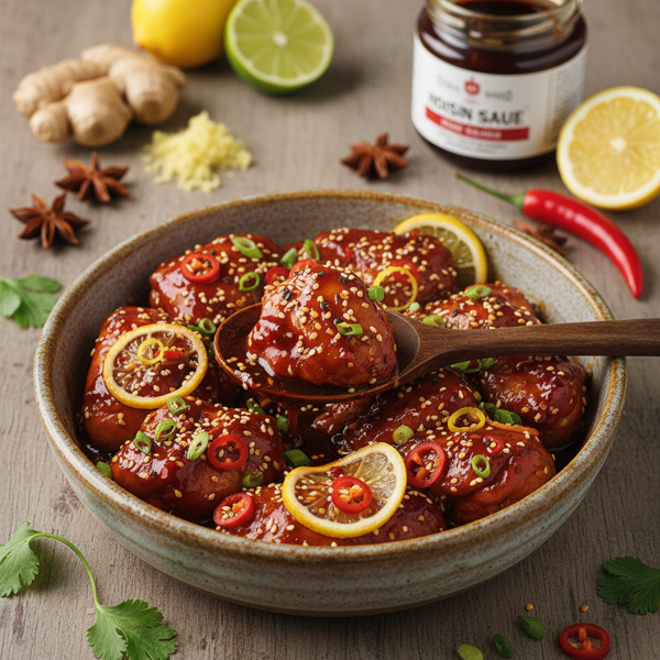 Zesty Spicy Hoisin Chicken Marinade recipe