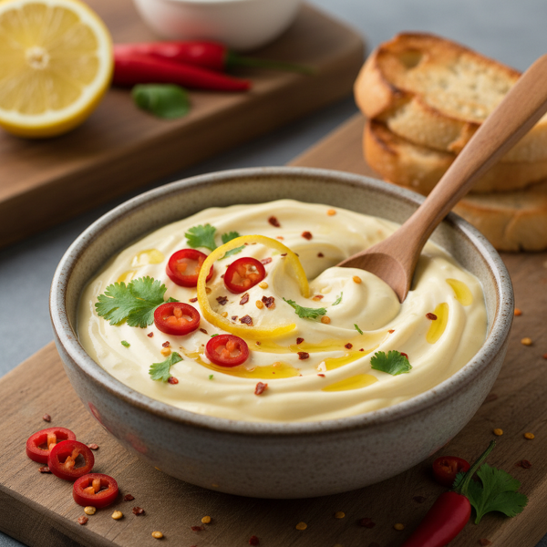 Zesty Spicy Lemon Aioli recipe