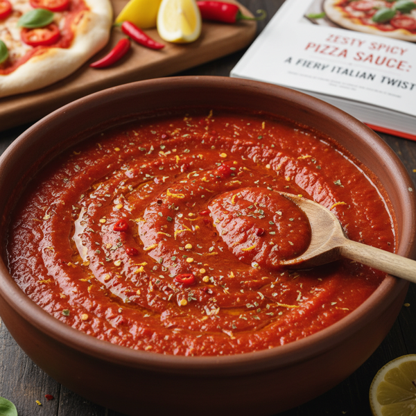 Zesty Spicy Pizza Sauce recipe