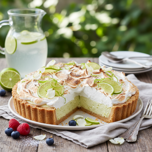 Zesty Summer Key Lime Bliss Pie recipe