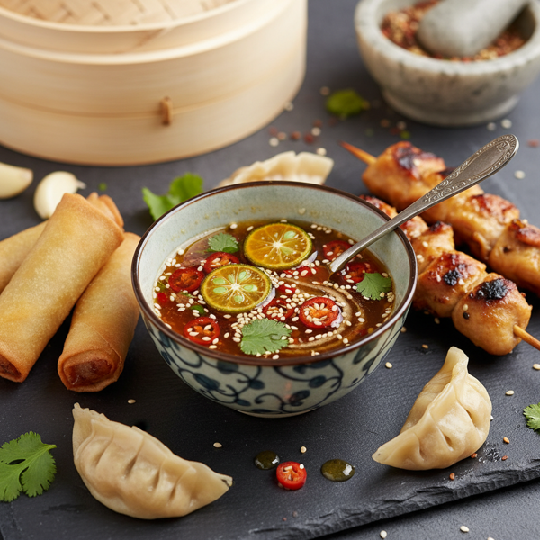 Zesty Sweet & Spicy Asian Dipping Delight recipe