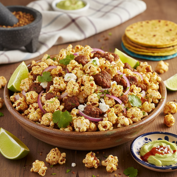 Zesty Taco Popcorn Delight recipe