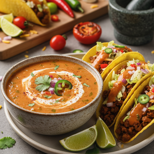 Zesty Taco Sauce Delight recipe