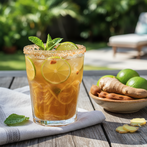 Zesty Tamarind Ginger Cooler recipe