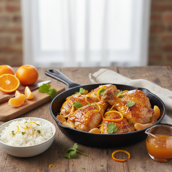 Zesty Tangerine Chicken Delight recipe
