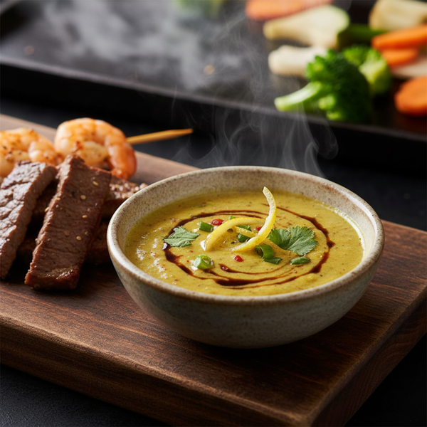 Zesty Teppanyaki Mustard Dipping Sauce recipe