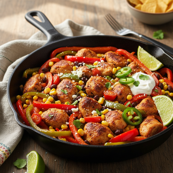 Zesty Tex-Mex Chicken Skillet recipe