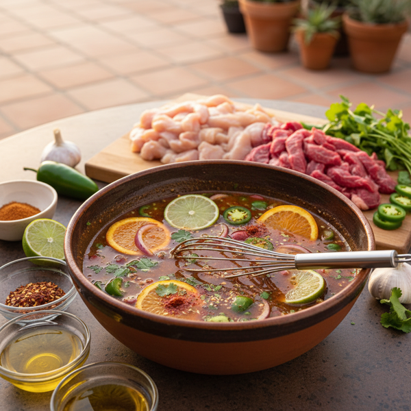 Zesty Tex-Mex Fajita Marinade recipe