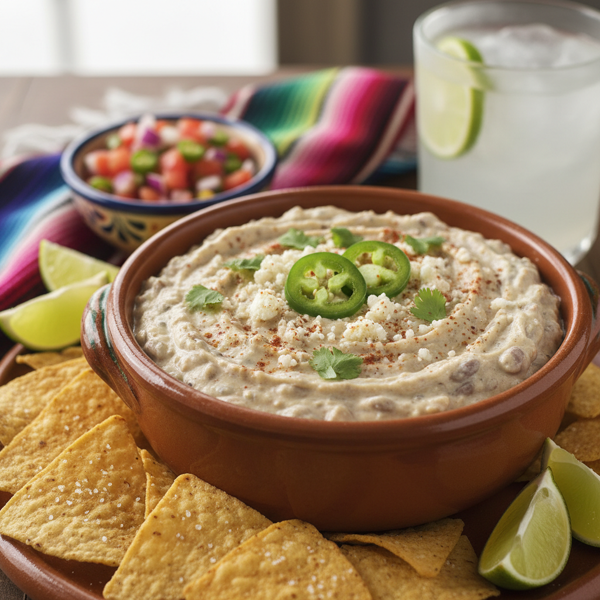 Zesty Tex-Mex Pinto Bean Dip recipe