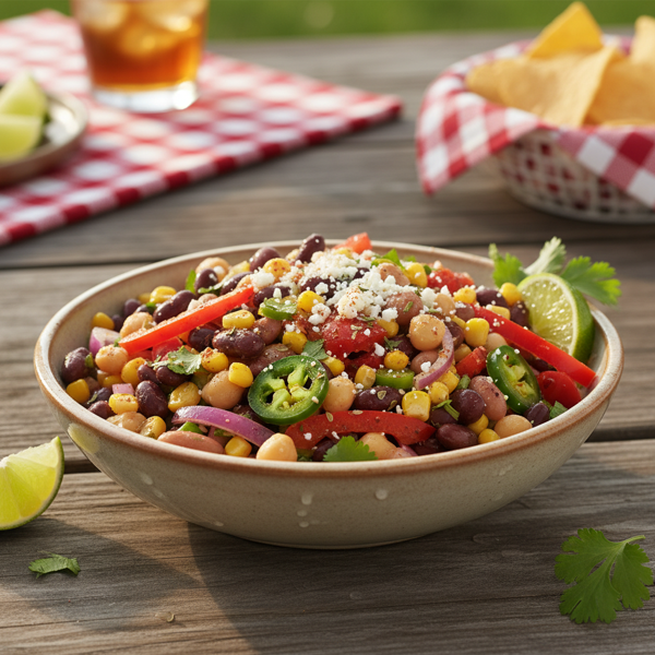 Zesty Texas Bean Salad recipe