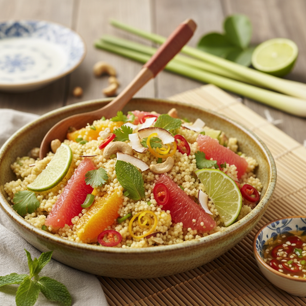 Zesty Thai Citrus Couscous recipe