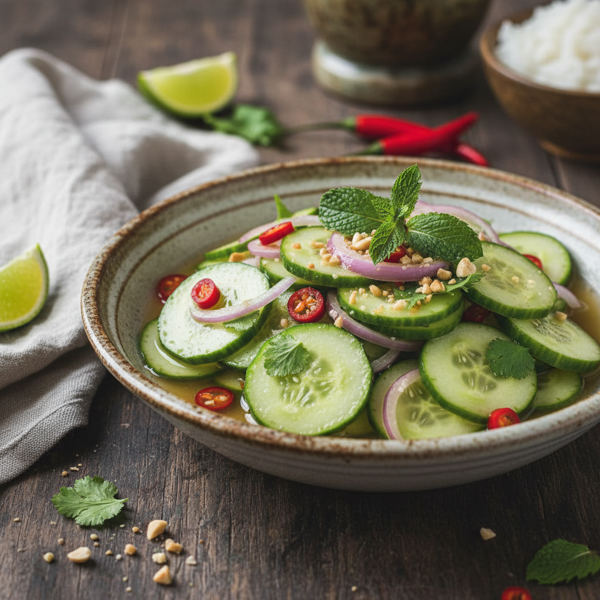Zesty Thai Cucumber Relish recipe
