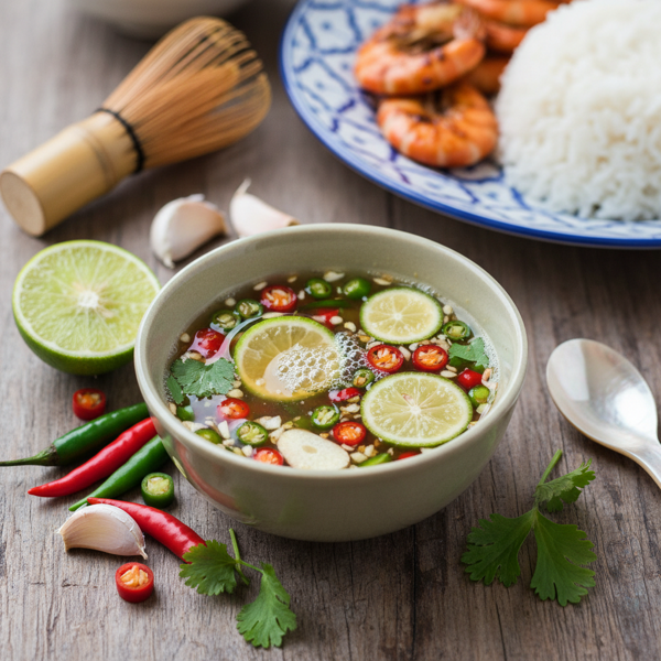Zesty Thai Dipping Sauce (Nam Prik Nam Pla) recipe
