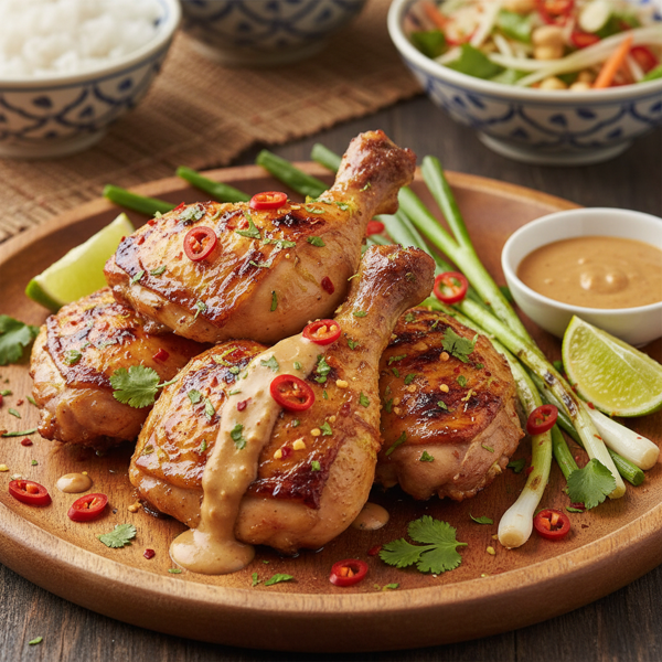 Zesty Thai Grilled Chicken Delight recipe