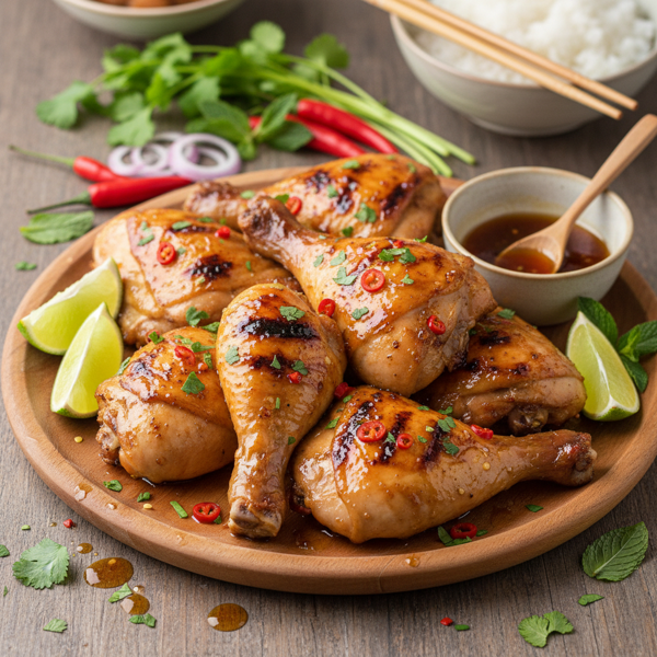 Zesty Thai Honey Grilled Chicken recipe