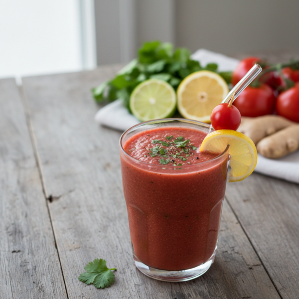 Zesty Tomato Detox Smoothie recipe