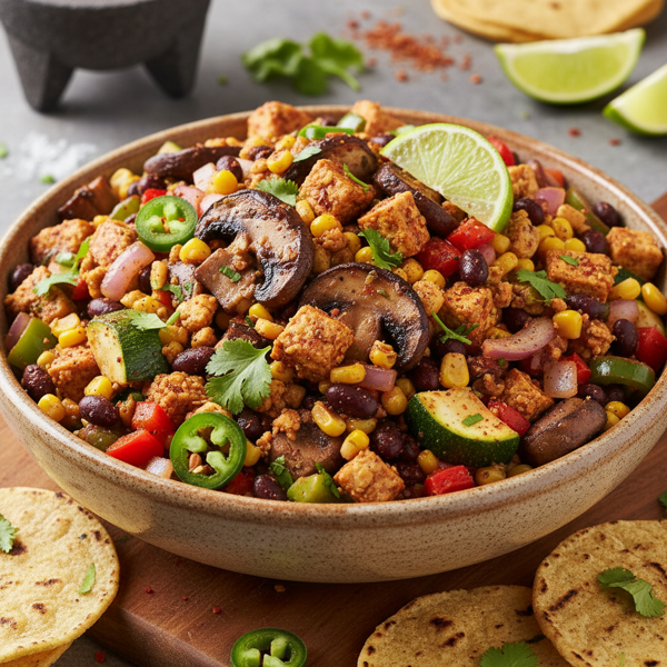 Zesty Veggie-Packed Taco Filling recipe