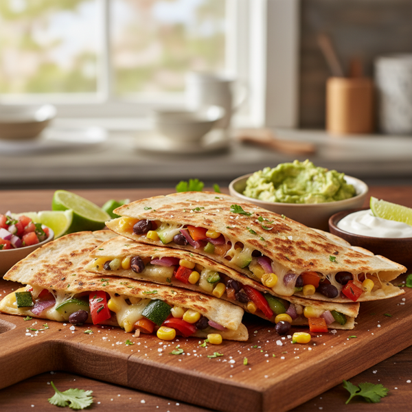 Zesty Veggie Quesadillas recipe